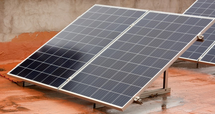 як очистити сонячні батареї від снігу